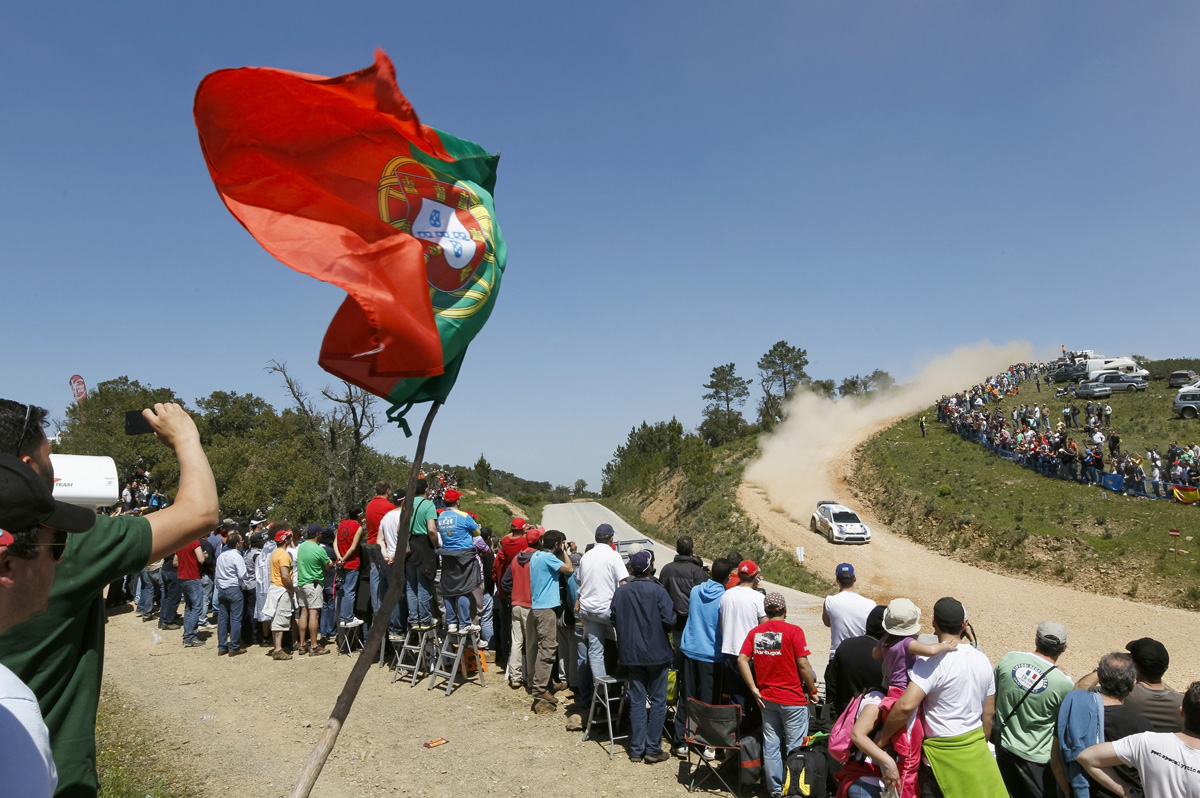 Sebastien Ogier VW Polo R WRC Portugal win