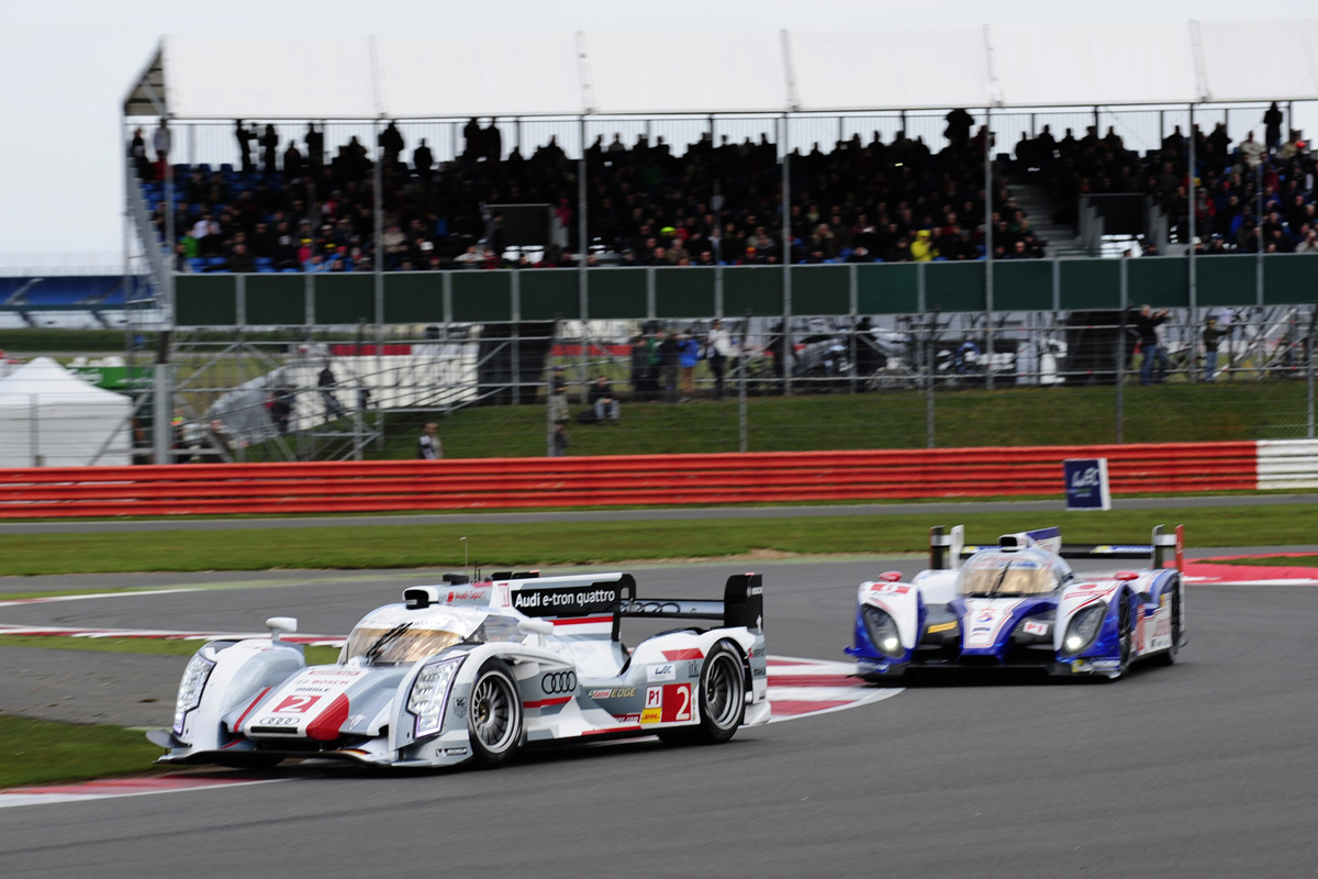 Allan McNish Silverstone Audi R18 WEC win
