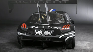 Pikes Peak Peugeot 208 T16 rear spoiler