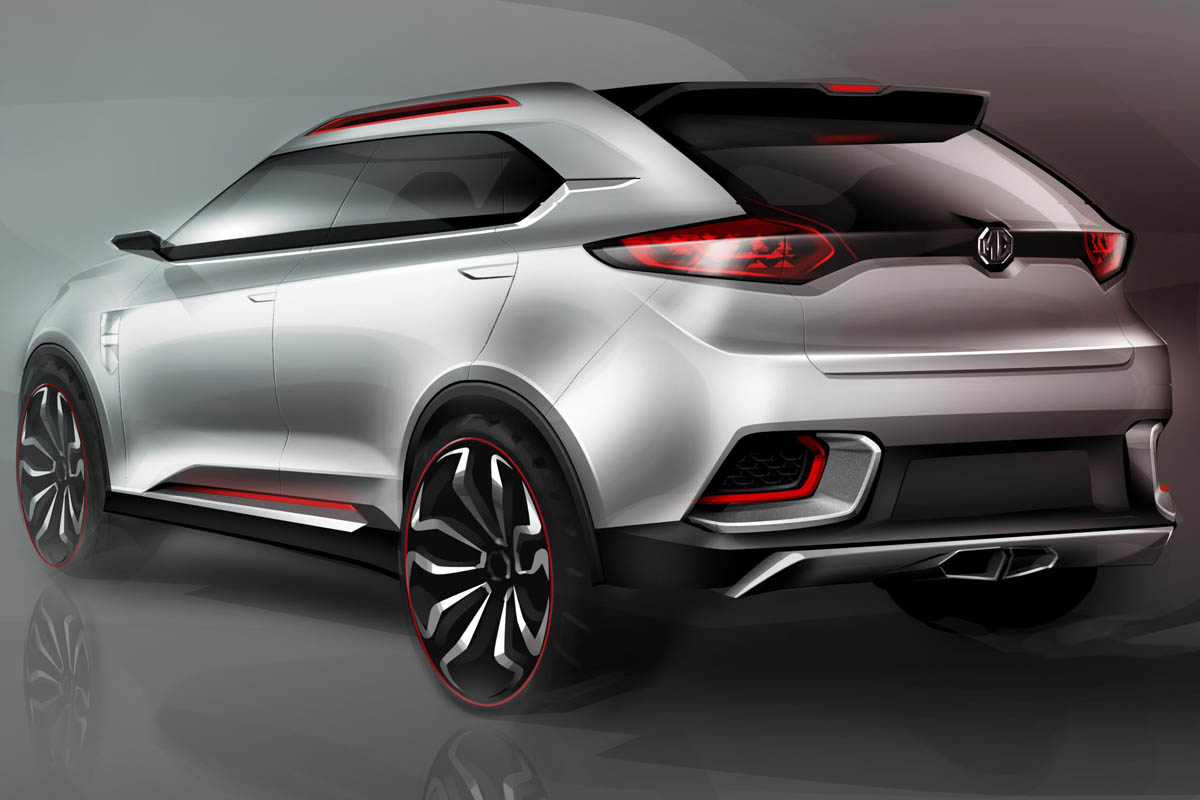 MG CS SUV concept