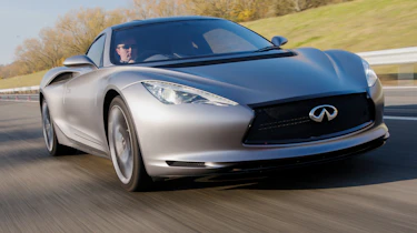 Infiniti Emerg-e front driving