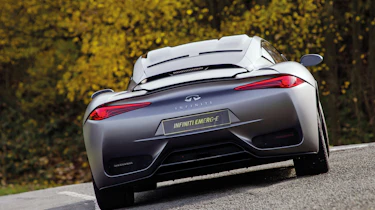 Infiniti Emerg-e rear cornering