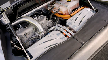 Infiniti Emerg-e engine bay