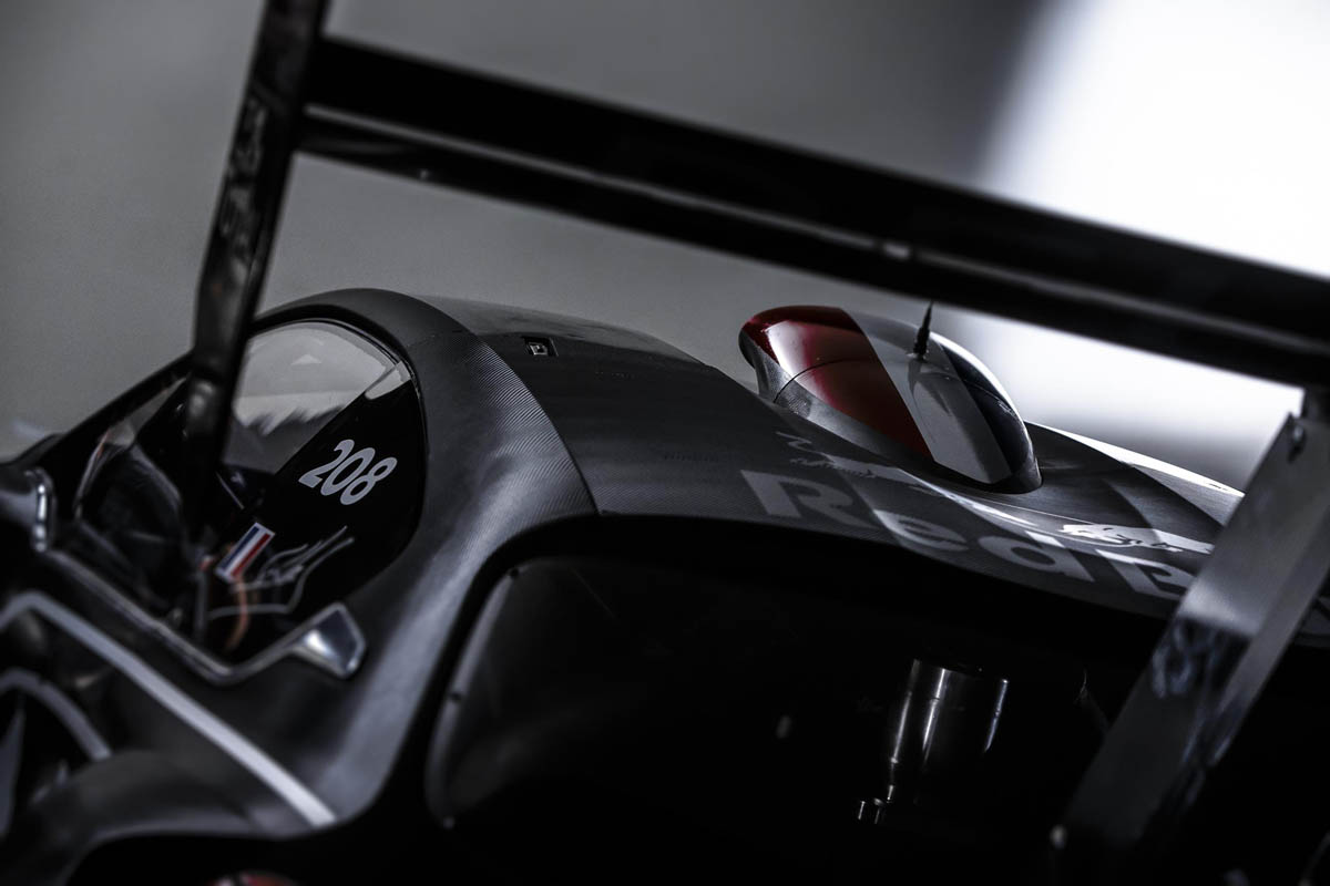 Pikes Peak Peugeot 208 T16 rear spoiler