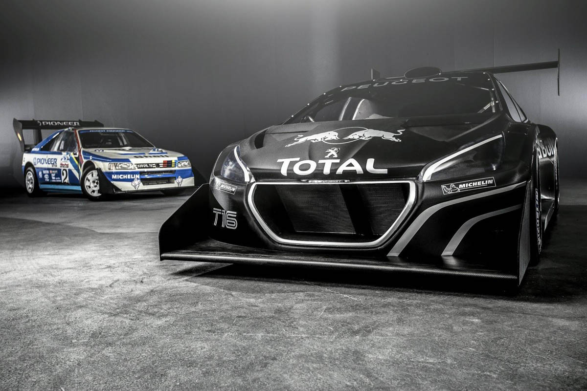 Pikes Peak Peugeot 208 T16 Ari Vatanen Peugeot 405 T16