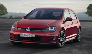 Mk7 VW Golf GTD red