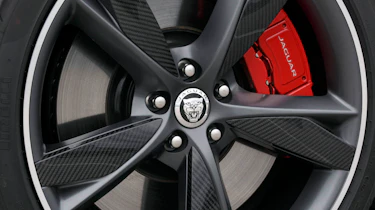 2013 Jaguar F-type V8 S carbon spoke alloy wheel