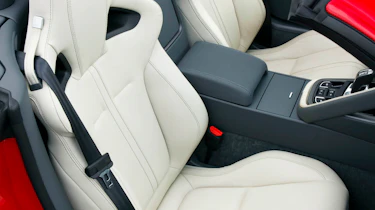 2013 Jaguar F-type V8 S leather sports seats