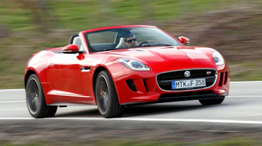 2013 Jaguar F-type V8 S red