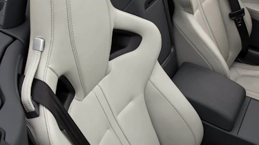 2013 Jaguar F-type V6 S leather sports seats