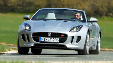 2013 Jaguar F-type V6 S silver