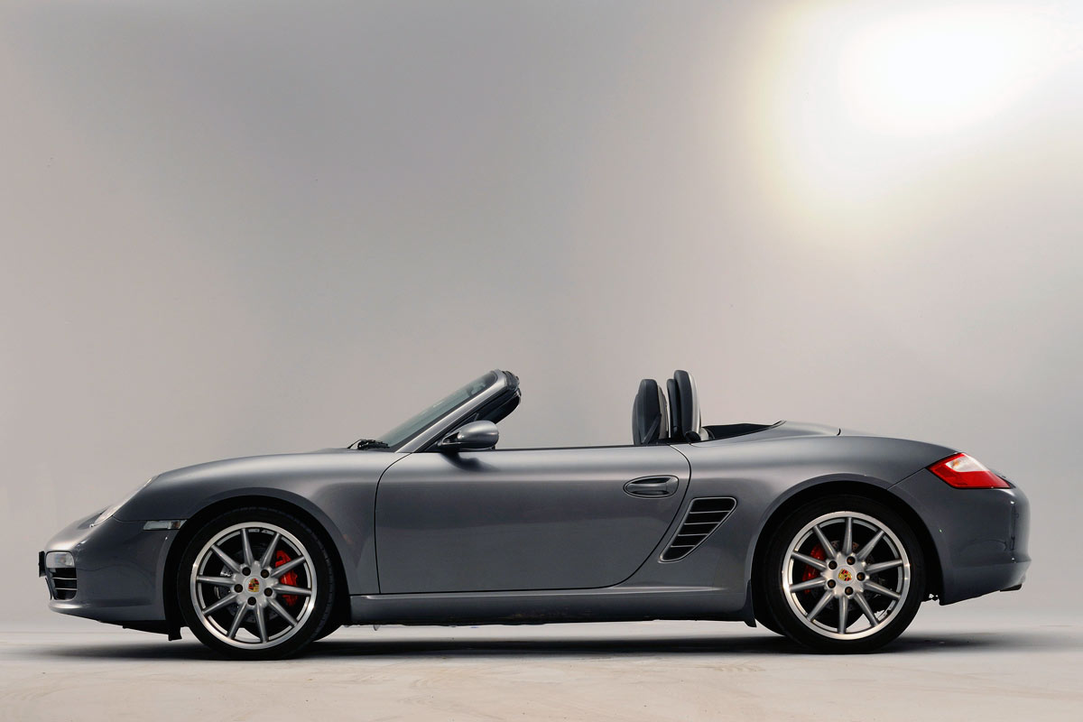 Porsche Boxster side profile