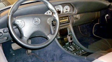 400bhp Mercedes 190SL CMH leather interior