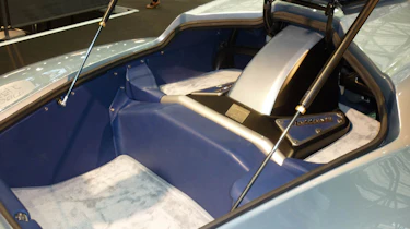 Mazzanti Evantra: new Italian supercar V8 engine bay luggage space