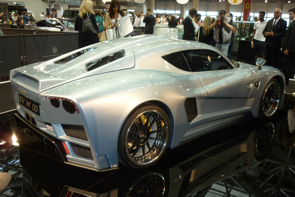 Mazzanti Evantra: new Italian supercar rear