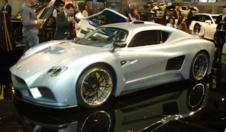 Mazzanti Evantra: new Italian supercar front