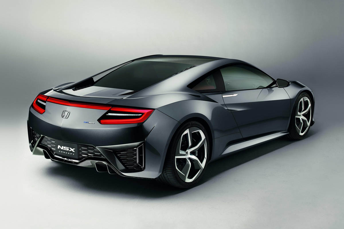 New Honda NSX concept rear view