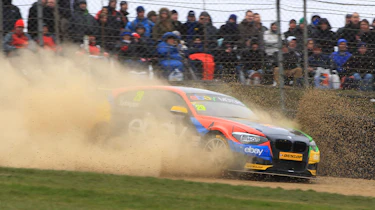 British Touring Cars Colin Turkington crash