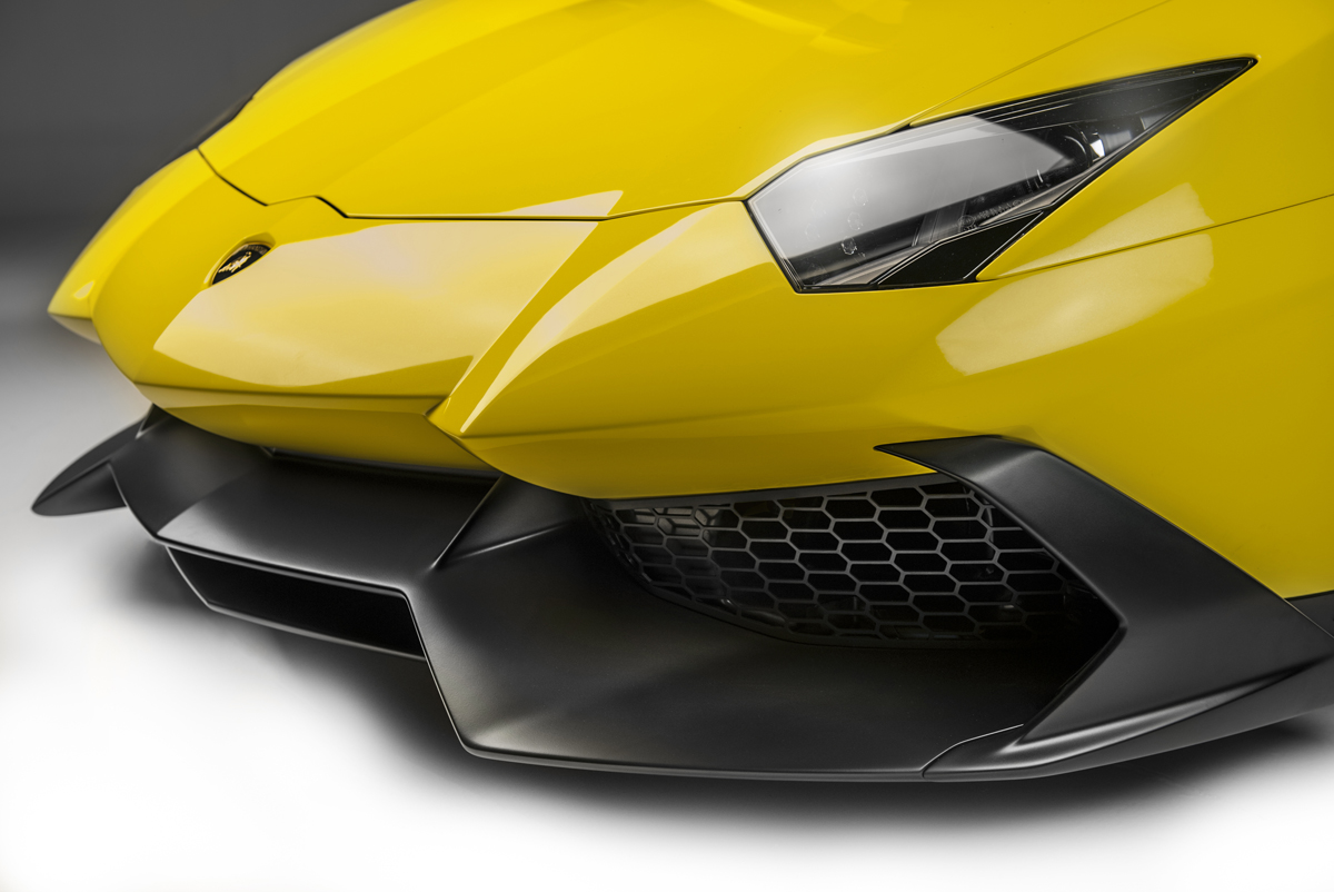 Lamborghini Aventador LP720-4 50 Anniversario front splitter