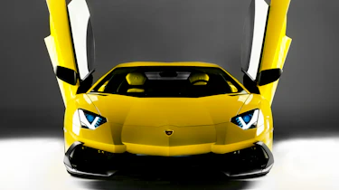 Lamborghini Aventador LP720-4 50 Anniversario doors up front
