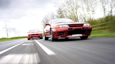 Nissan Skyline GT-R and Maserati Ghibli Cup