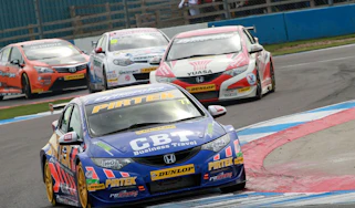 British Touring Cars Donington Park Andrew Jordan Honda Civic