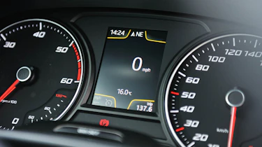 2013 SEAT Leon FR TDI 184 dials