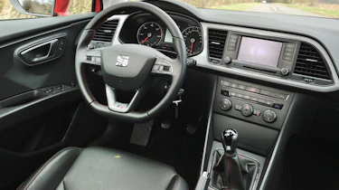 2013 SEAT Leon FR TDI 184 interior dashboard steering wheel