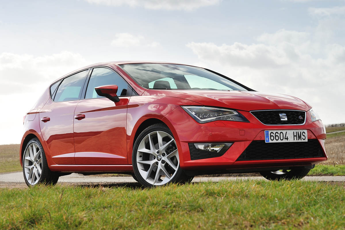 2013 SEAT Leon FR TDI 184 red