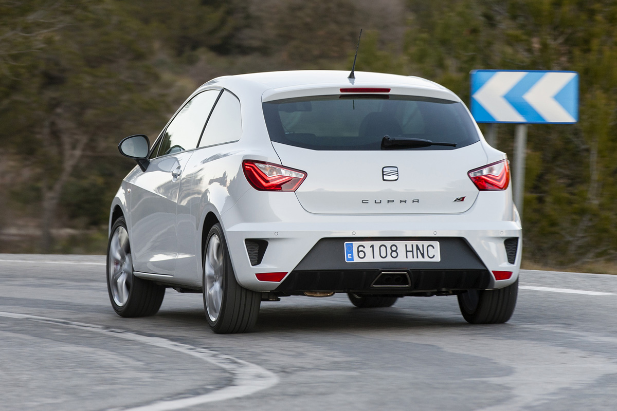 2013 SEAT Ibiza Cupra 1.4 TSI rear