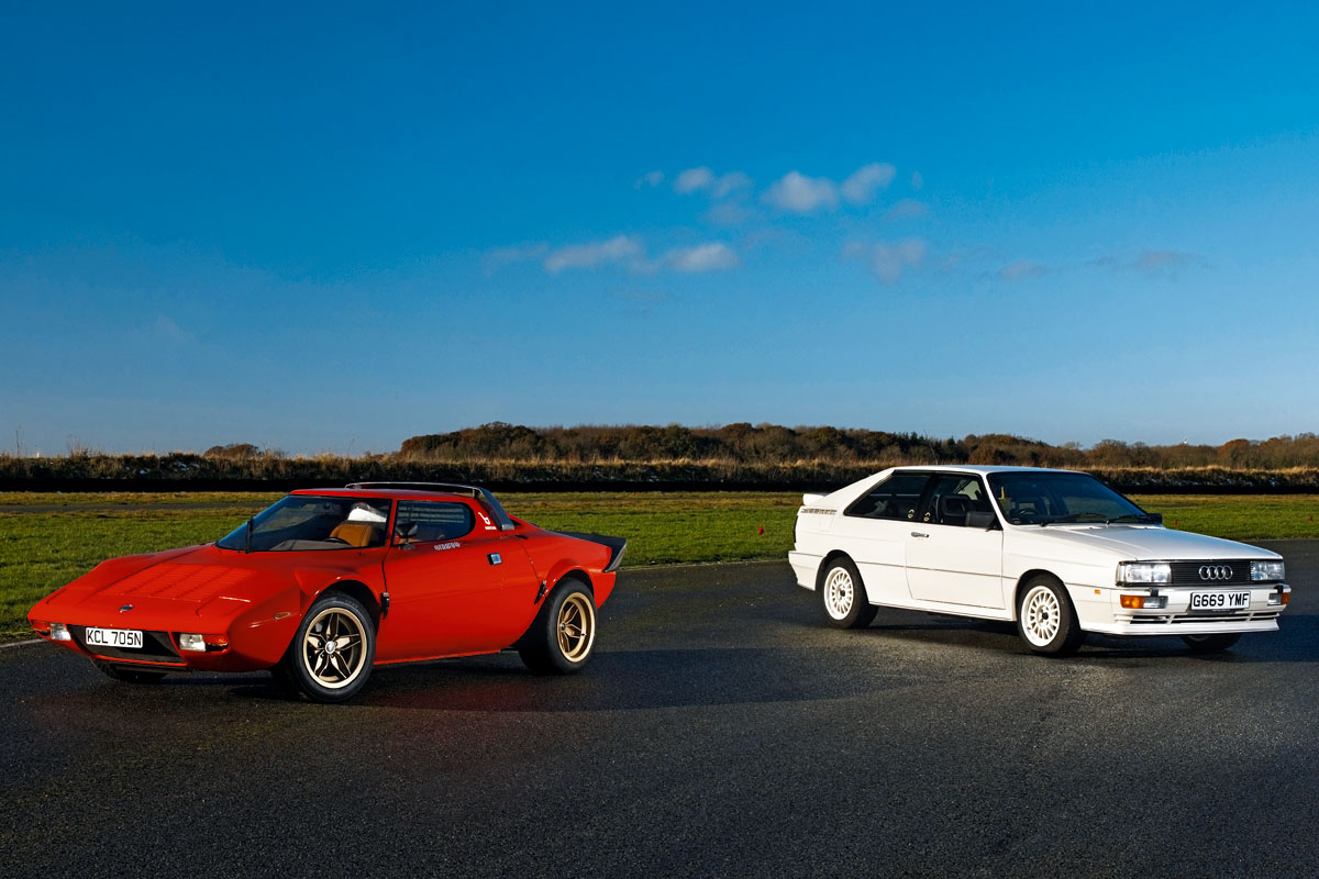 Audi Quattro vs Lancia Stratos