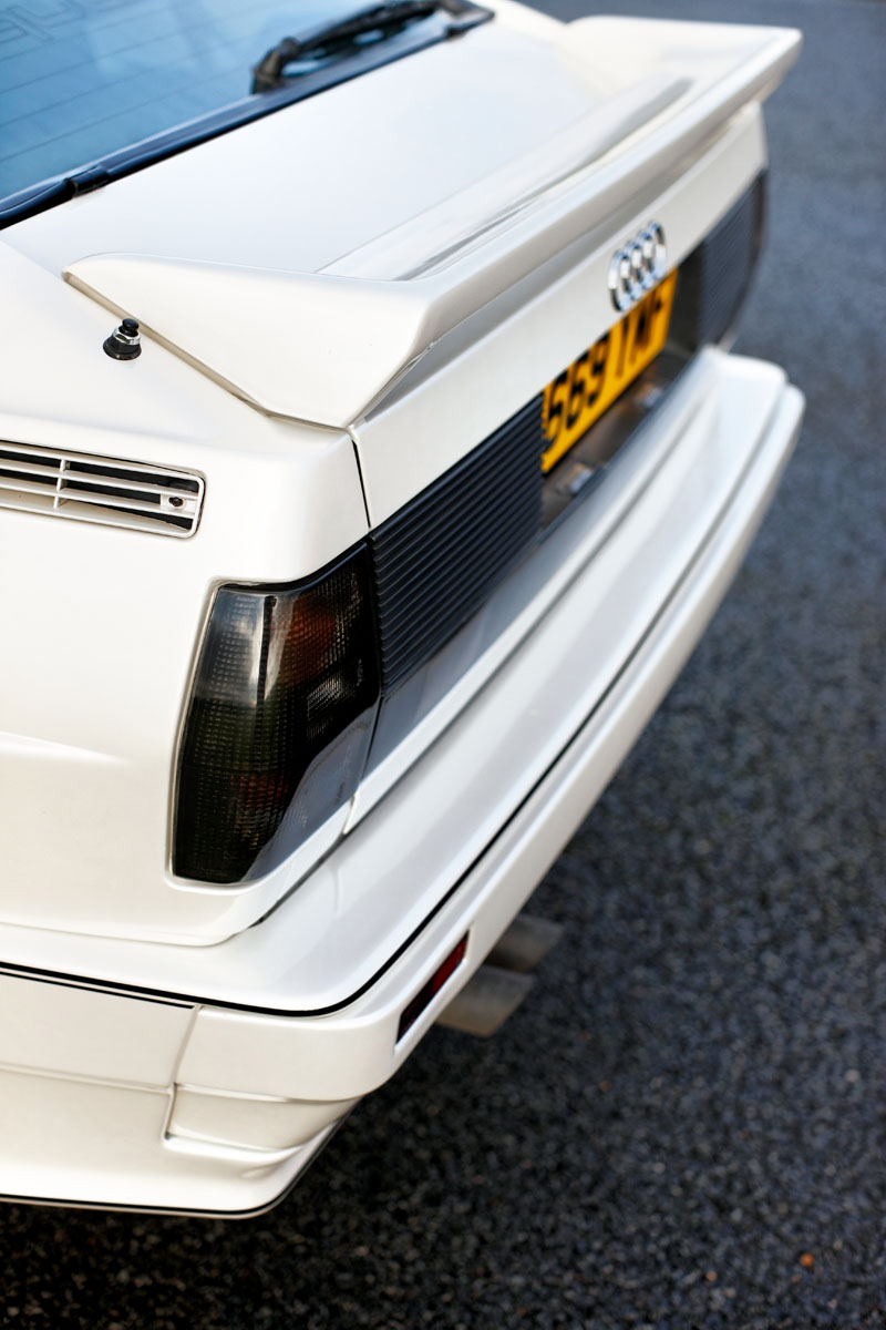 Audi quattro rear lights smoked