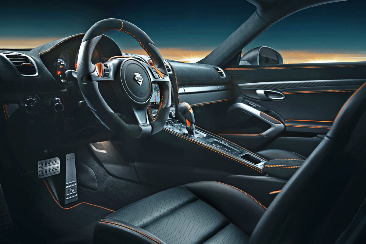 Techart mk2 Porsche Cayman interior