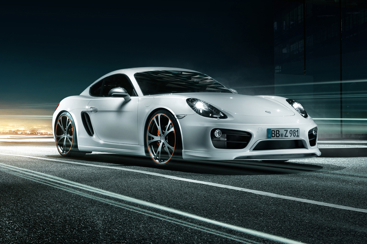Techart tunes mk2 Porsche Cayman front