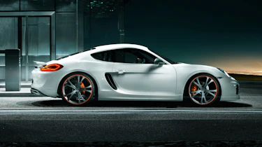 Techart tunes mk2 Porsche Cayman side profile