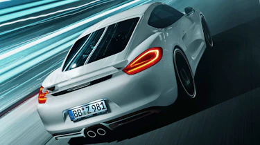 Techart tunes mk2 Porsche Cayman rear spoiler
