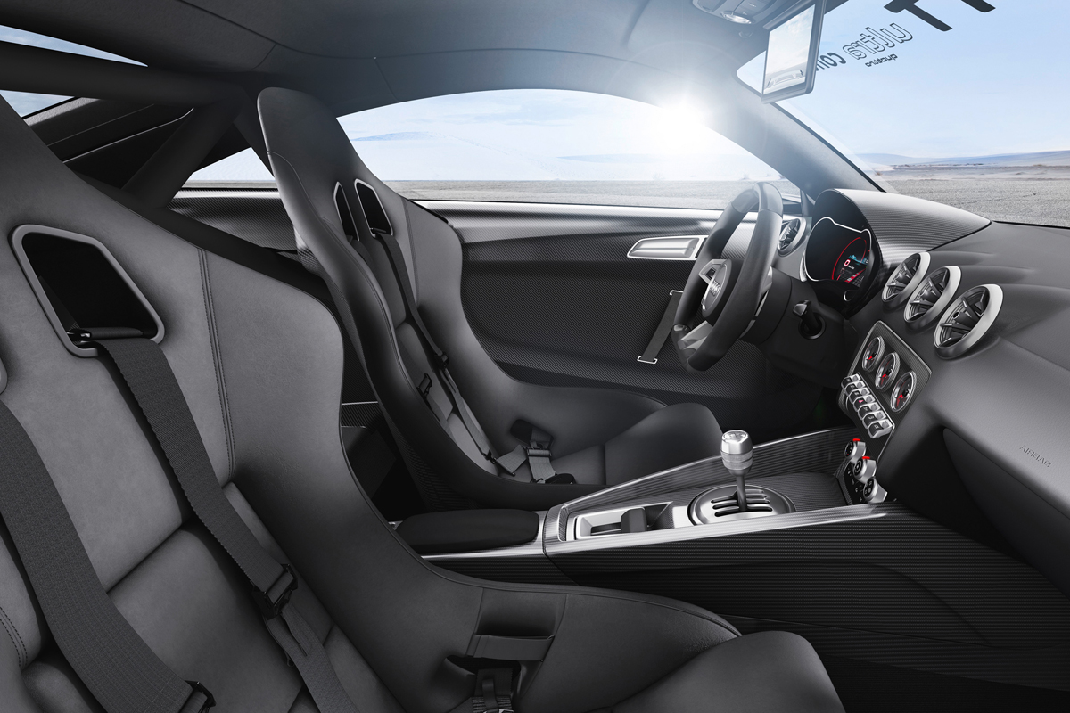 Audi TT Ultra Quattro R8 GT sports seats