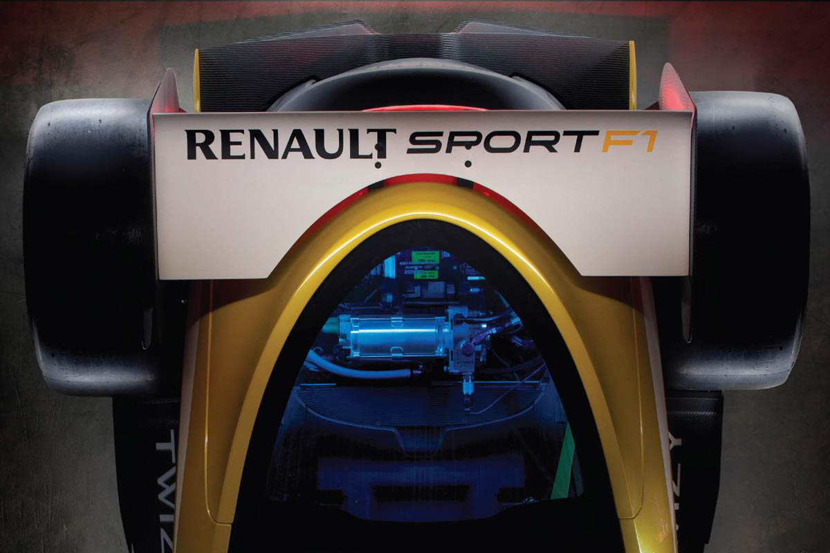 Renault Twizy F1 concept rear wing KERS system