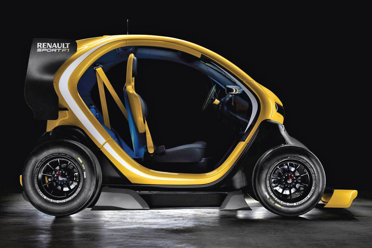 Renault Twizy F1 concept side profile