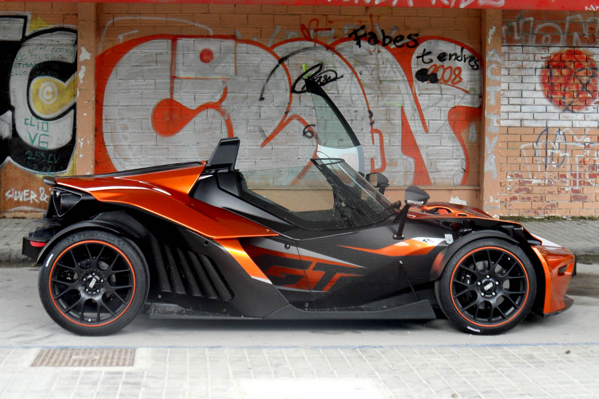 2013 KTM X-Bow GT side profile alloy wheels