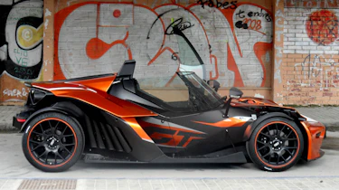 2013 KTM X-Bow GT side profile alloy wheels