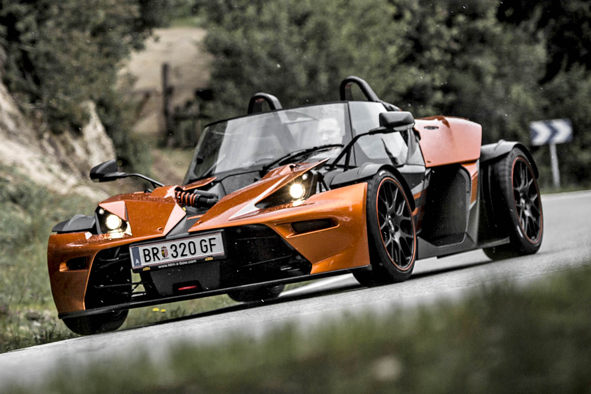 2013 KTM X-Bow GT orange and black