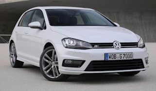 Mk7 VW Golf R-line front bumper grille