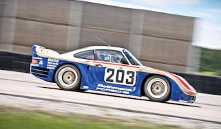 Porsche 961 side profile