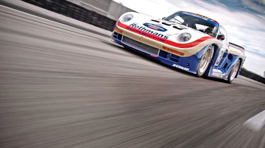 Porsche 961 front driving