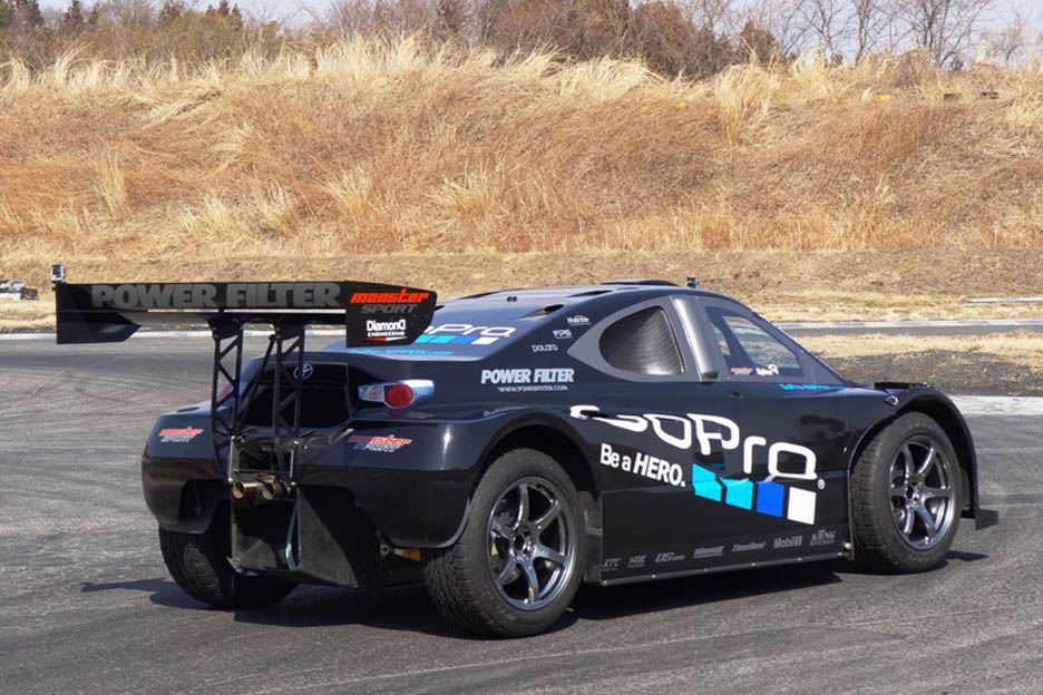 Toyota GT86 tackes Pikes Peak Monster Super 86 rear