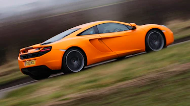 McLaren MP4-12C orange side profile