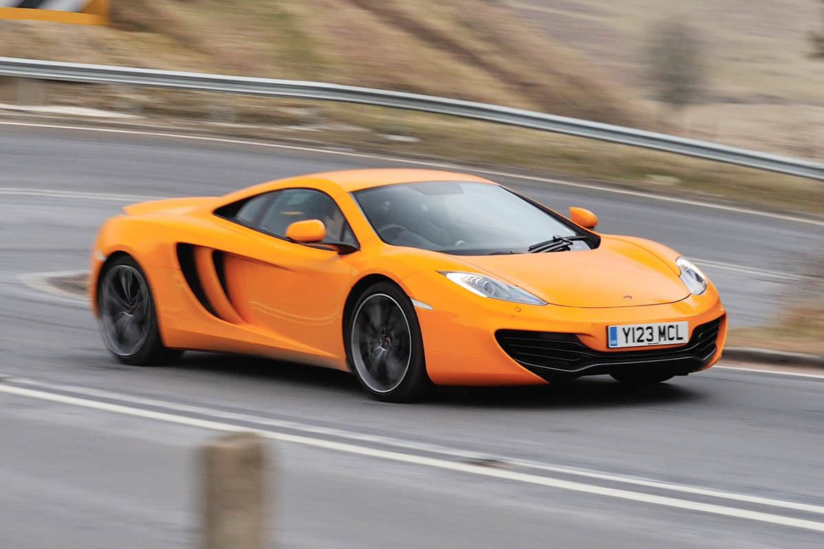 McLaren MP4-12C orange
