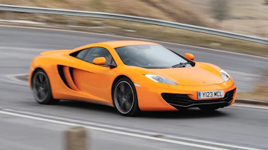 McLaren MP4-12C orange