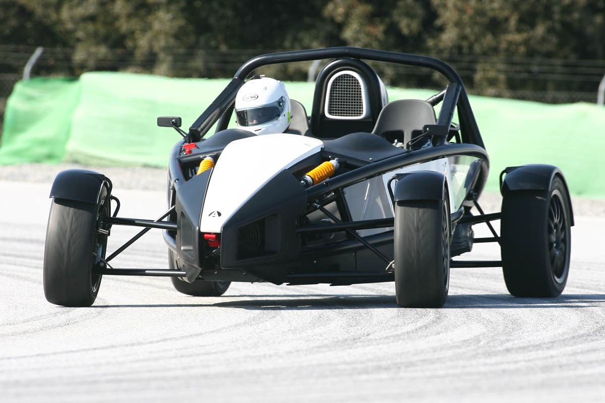 2013 Ariel Atom Cup slide skid drift sideways